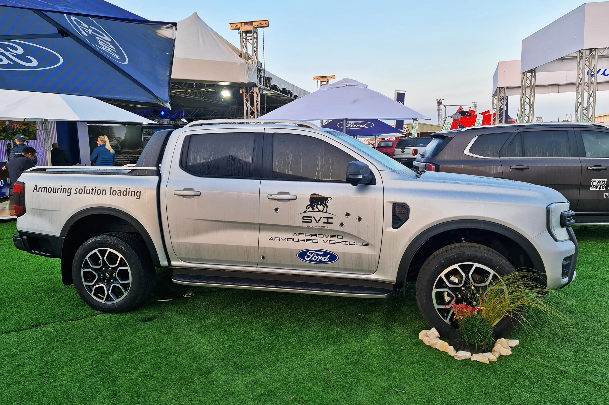 SVI-ARMOURED NEXT-GEN FORD RANGER PROTOTYPE UNVEILED AT NAMPO 2023